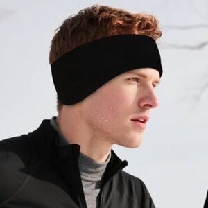 Hot Paws Black Fleece Ear Warmer Unisex